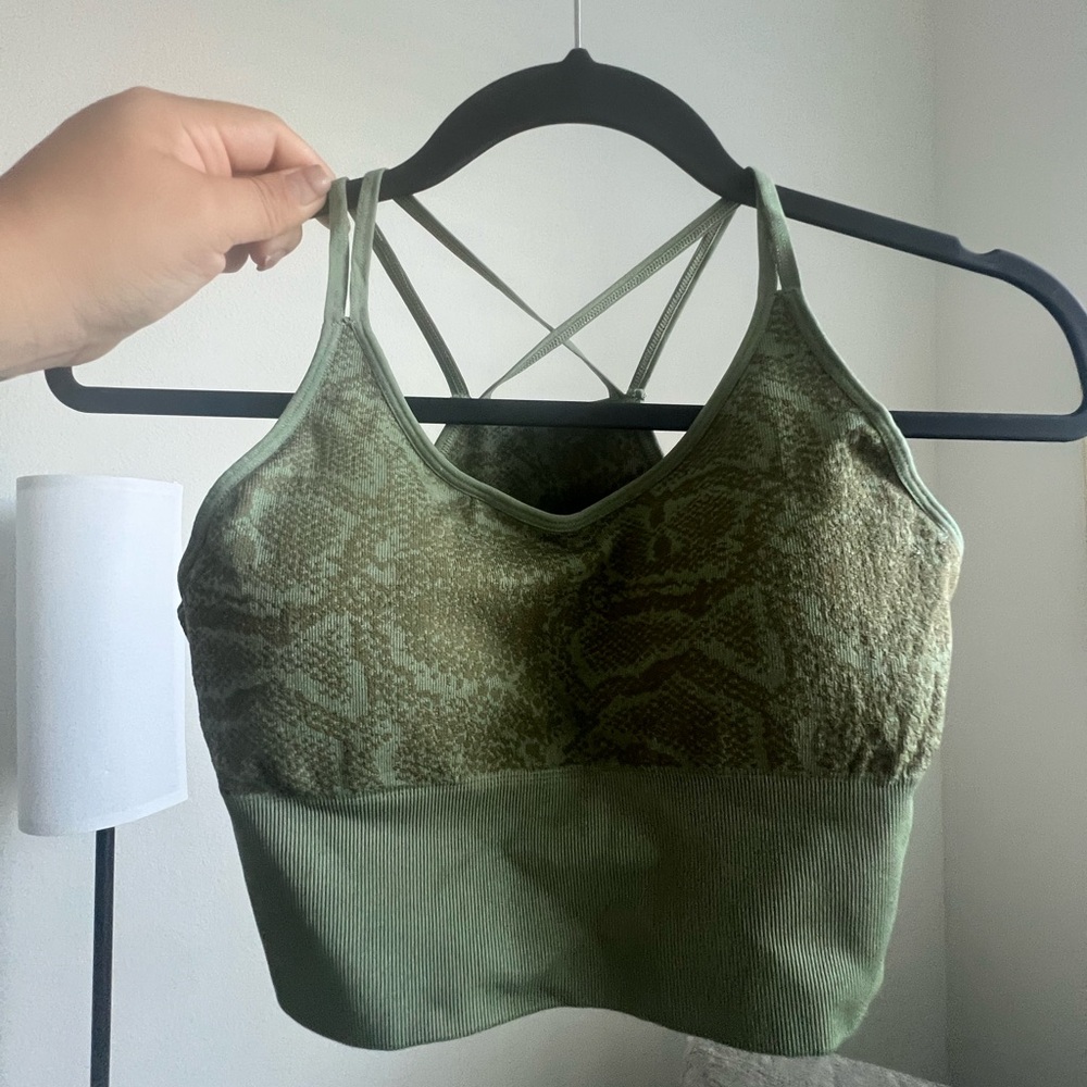 HALARA Green Bra